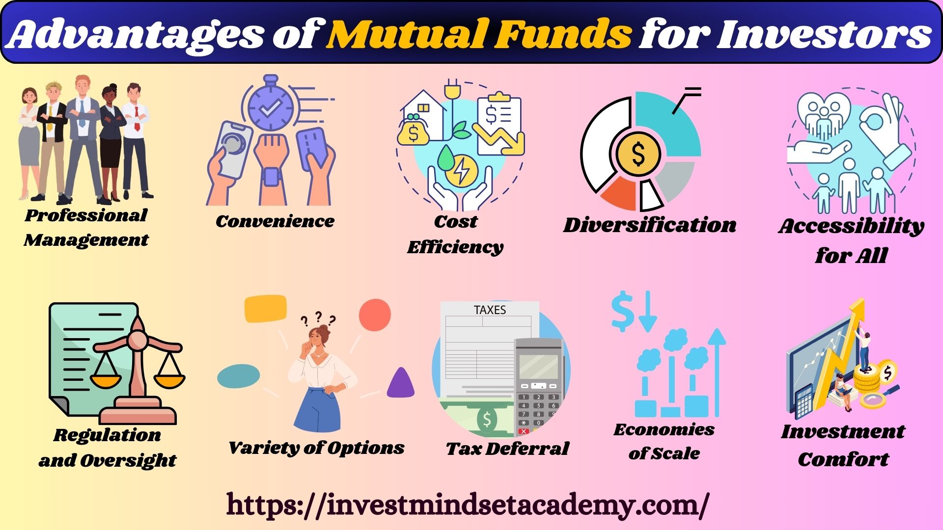 Advantages of Mutual Funds for Investors