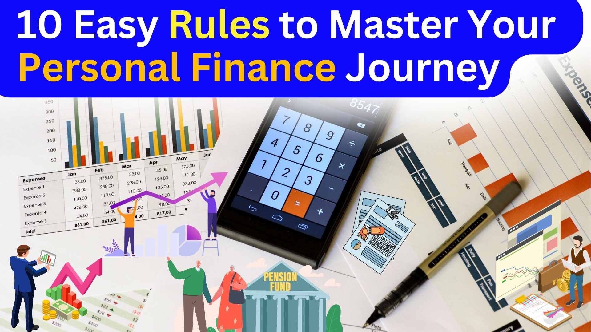 10 Easy Rules to Master Your Personal Finance Journey